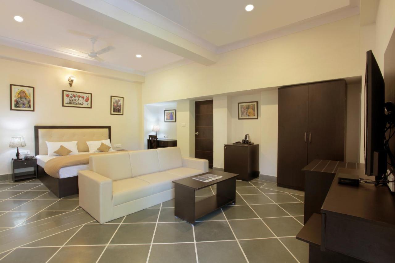 Mimosa Udaipur Bed and Breakfast Buitenkant foto